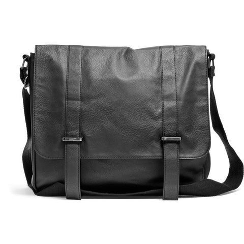 Leather stylish messenger bag