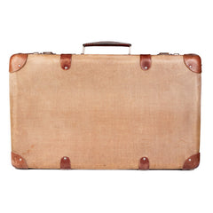 Vintage brown suitcase